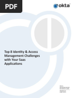 Top 8 Identity & Access Management Challenges With Your Saas Applications