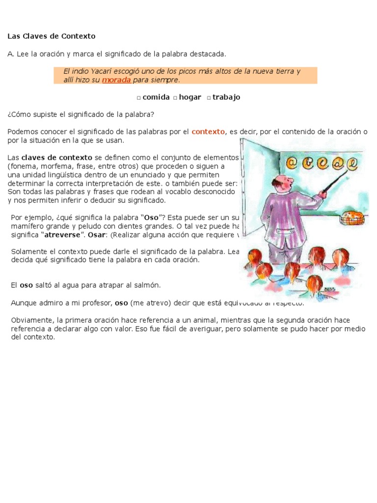 Claves Del Contexto PDF