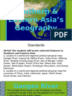 Student Copy Southern and Eastern Asia Geography