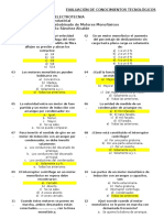 Evaluacion 01 de Rebobinado de Motores Monofasicos