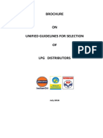 LPG Distributorships Brochure For Selection Up