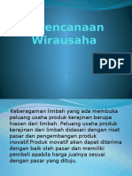 Rencana Bisnis Produk Kerajinan dari Limbah