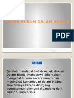 Aspek Hukum Bisnis(1)