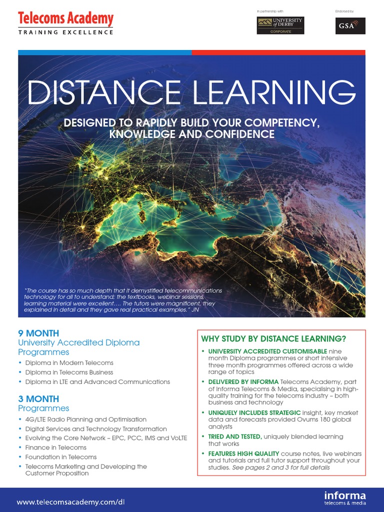 Distance Learning Telecoms Diplomas | PDF | Ip Multimedia Subsystem ...
