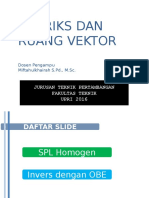 Pert 6-7 SPL Homogen Dan Invers