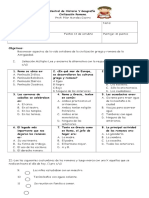 Prueba Civilizacion Romana