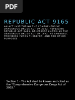 RA 9165