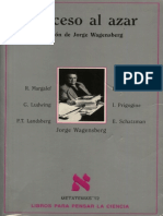 Proceso Al Azar - Jorge Wagensberg (Ed.)