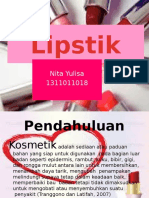 Tugas Kosmetologi - Lipstik