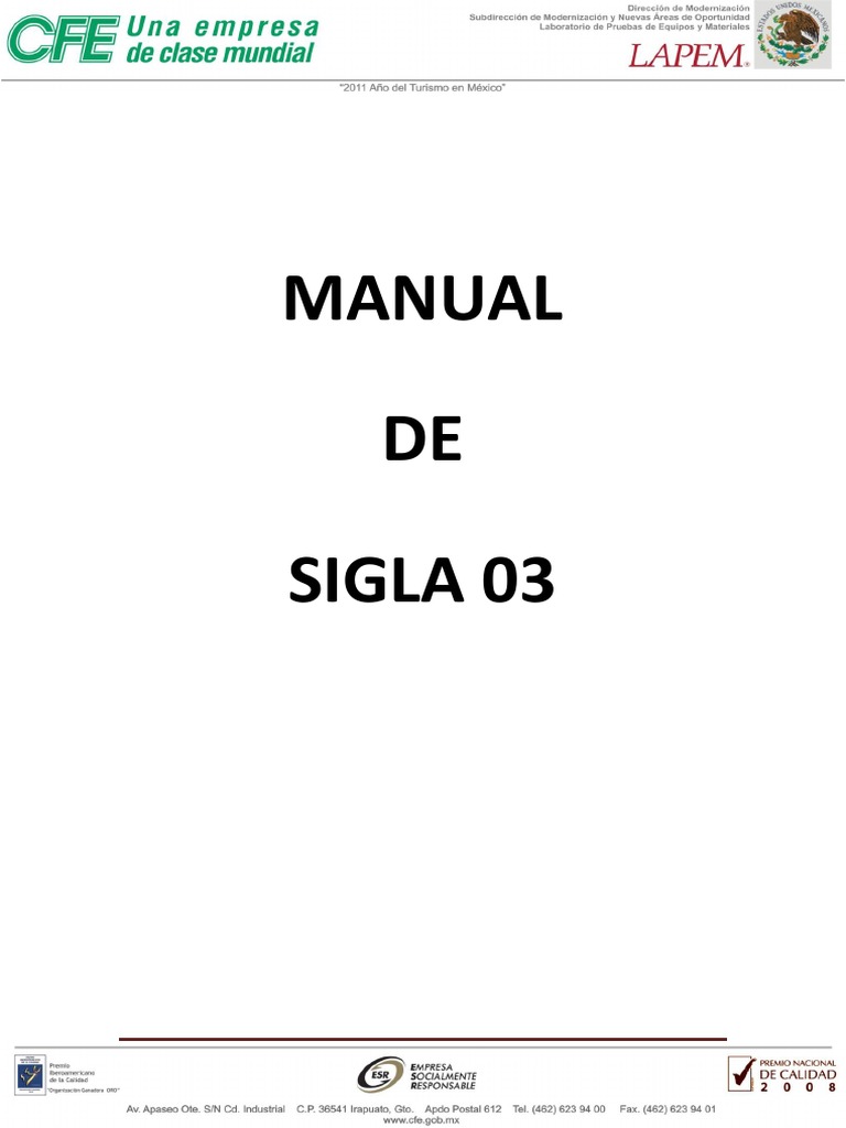 Manual de Usuario para SIGLA 03 | PDF | Clave (criptografía) | Informática