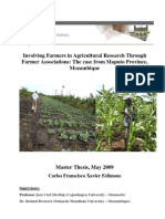 Involving Farmers in Agricultural Research Through Farmer Associations