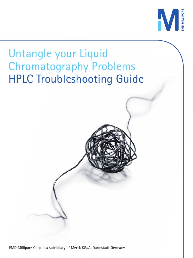 031094 MERC160023 Emd Hplc Troubleshooting Guide Chromatography Elution