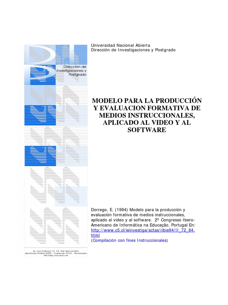 Dorrego Modelo PDF Diseño instruccional Aprendizaje