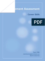 Fme Management Assessment PDF