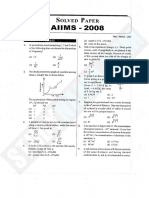 AIIMS Paper 2008