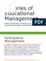 2 Participatory Models of Organisational 2