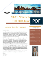 Stat Newsletter Fall 2016