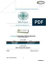 MIS Project MIS Project MIS Project: Sir Naseem Qasir Sir Naseem Qasir Sir Naseem Qasir
