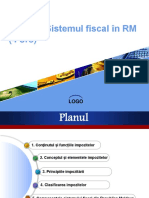 Tema 1. Sistemul Fiscal În RM