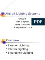 Aircraft Lighting Systems: Group 5 Alex Simpson Mark Gabbard 19 September 2006