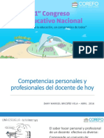 Habilidades Personales y Profesionales Del Docente de Hoy