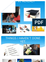 Things i’Ve Already Done