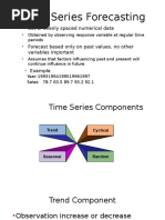 Time Series Forecasting