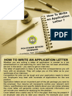 Application Letter 