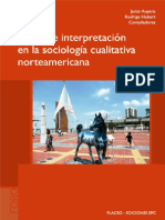 Auyero, Javier Comp. 2011. Acción e Interpretación en La Sociología Cualitativa Norteamericana
