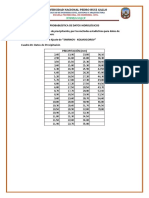 Análisis Estadístico y Probabilística de Datos Hidrológicos