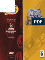 Paper Mario - Manual - N64