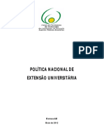 Politica Nacional de Extensao Universitaria Maio2012