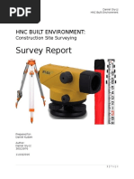 Surveying Report Leveling