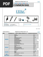 DENSO Injector Parts Catalogue | PDF | Fuel Injection | Engines