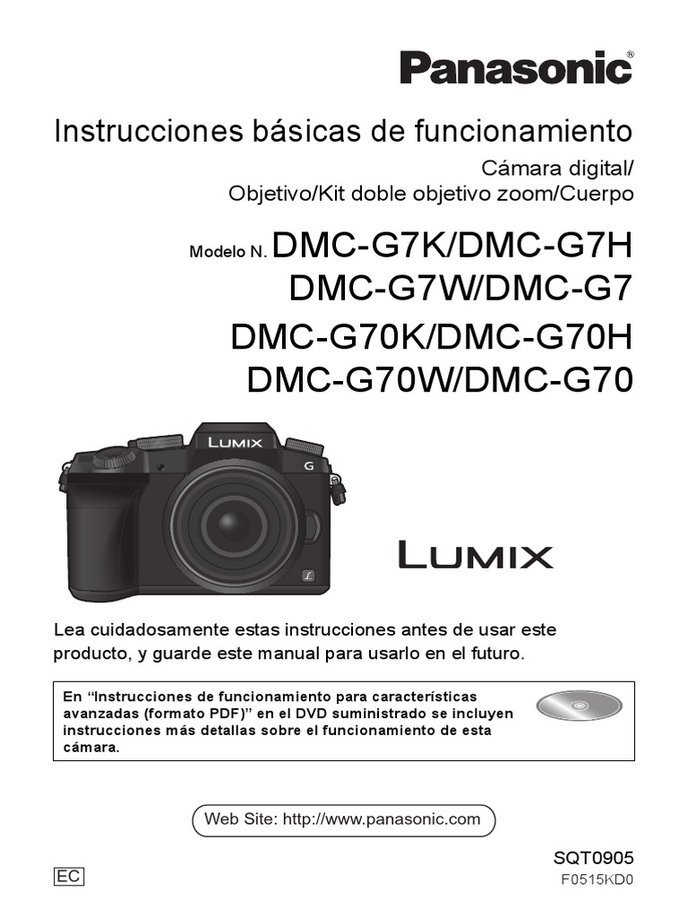 MANUAL Lumix g7
