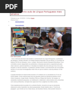 Culinária Torna Aula de Língua Portuguesa Mais Atrativa