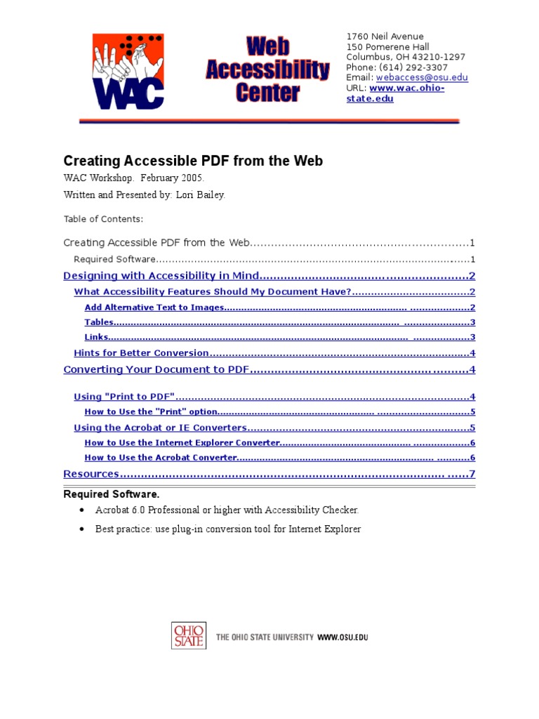 Designing With Accessibility in Mind | PDF | Html Element | Html