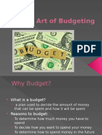 The Art of Budgeting