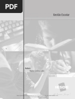 gestão escolar