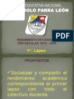 Rendimiento Estudiantil