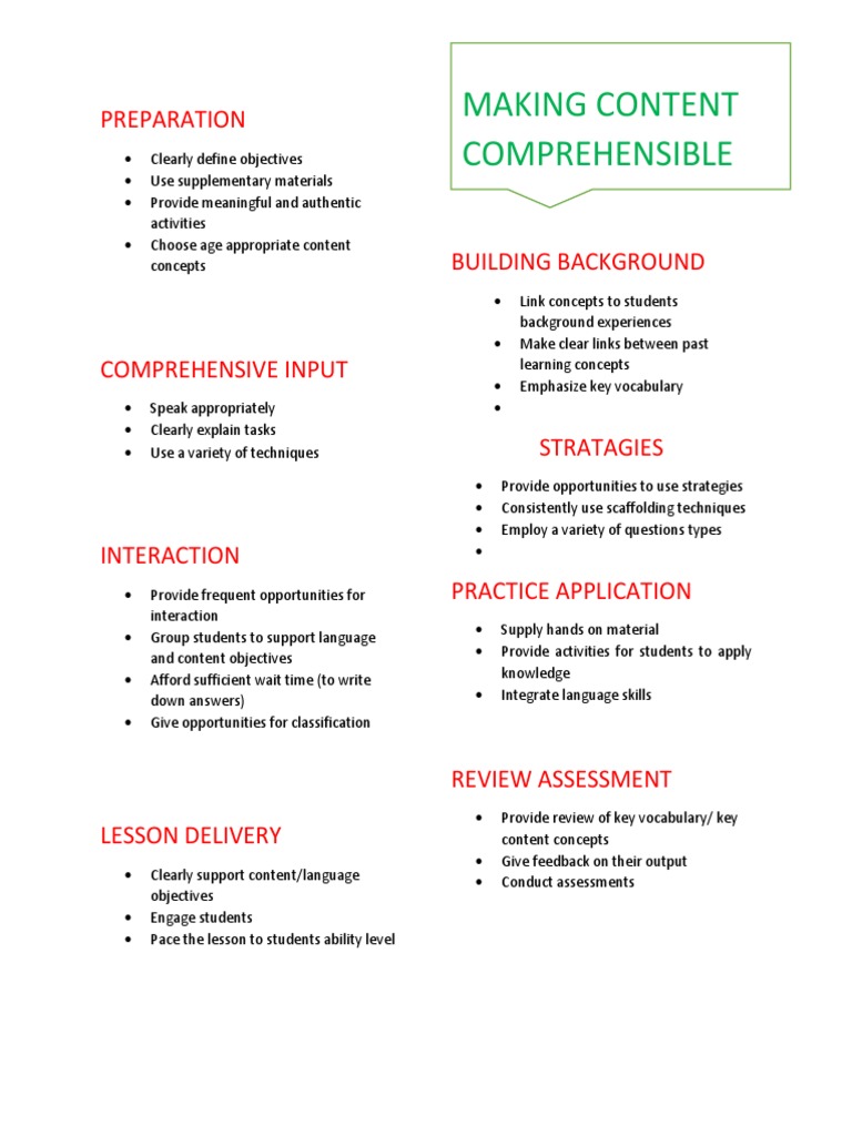 Effective Strategies for Lesson Delivery | PDF | Career & Growth ...