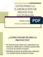 Guia Elaboracion Proyectos Culturales