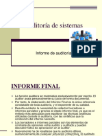 003 - Informe Final de Auditoria de Sistemas