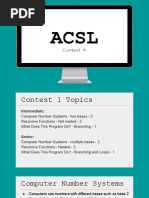 Acsl 16-17 Contest 1 Notes - Recursive Functions Cns WDTPD 1