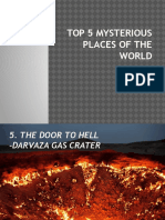 Top 5 Mysterious Places of The World