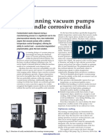 Dry-Running Vacuum Pumps Can Handle Corrosive Media