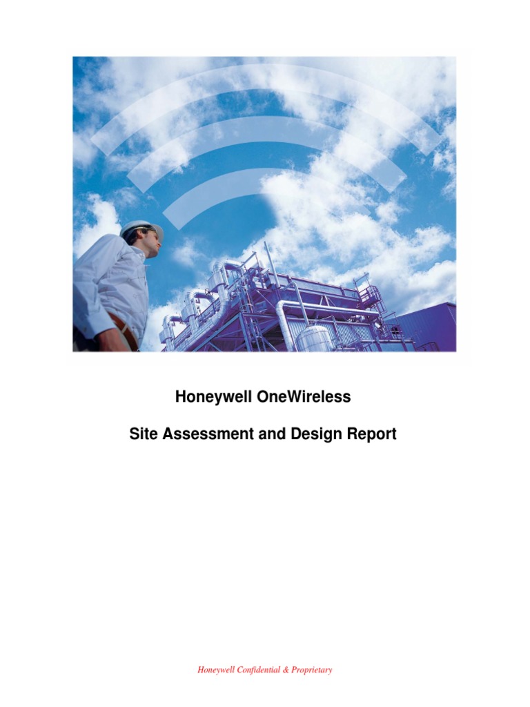 OneWireless Site Assessment Report | PDF | Wireless | Computer Network