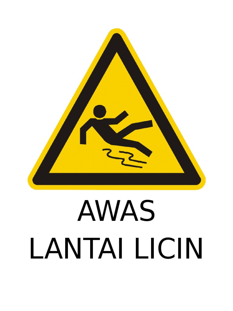 AWAS LANTAI  LICIN 