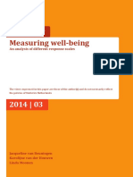 Measuring Well Being