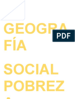 La Geografía Social Pobrez1